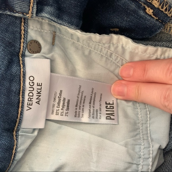PAIGE Verdugo Ankle Skinny Jeans - Picture 4 of 5